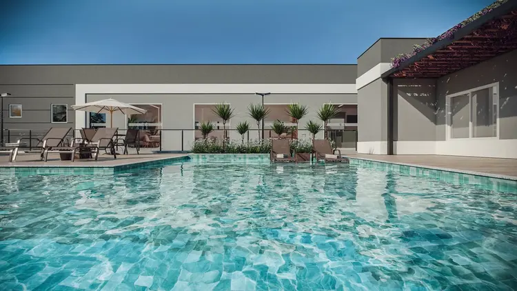piscina aerea
